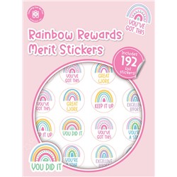 Rainbow Rewards Merit Sticker Book